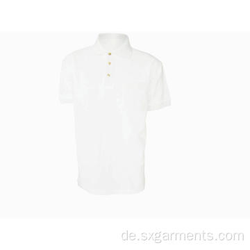Custom 100% Baumwoll-Herren-Polo-Shirt Kurzarm